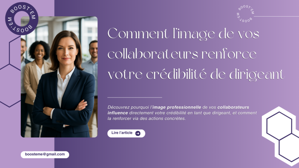 Comment l’image de vos collaborateurs renforce votre crédibilité de dirigeant
