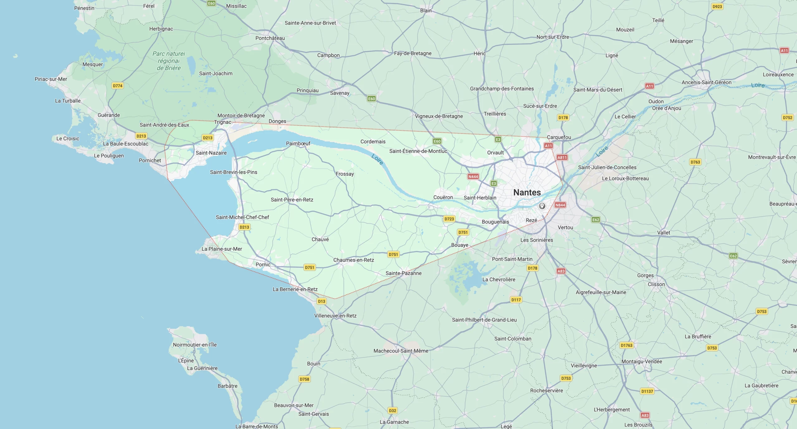 Plan d'accès sur Google Maps